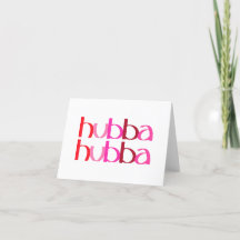 Hubba Hubba Valentine Day Card