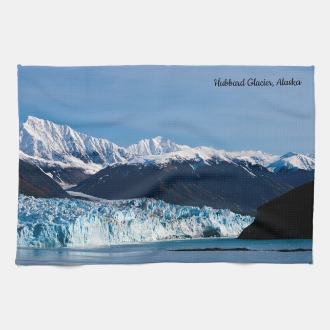 Hubbard Glacier, Alaska Kitchen tetowel Kökshandduk (Horisontell)