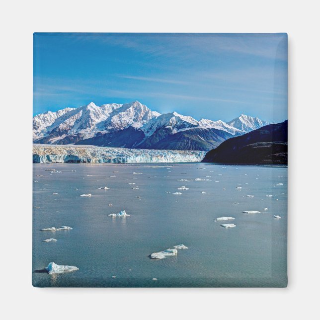 Hubbard Glacier, Alaska Magnet (Framsidan)