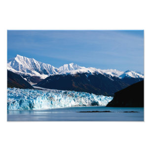 Hubbard Glacier, Alaska Photo print Fototryck