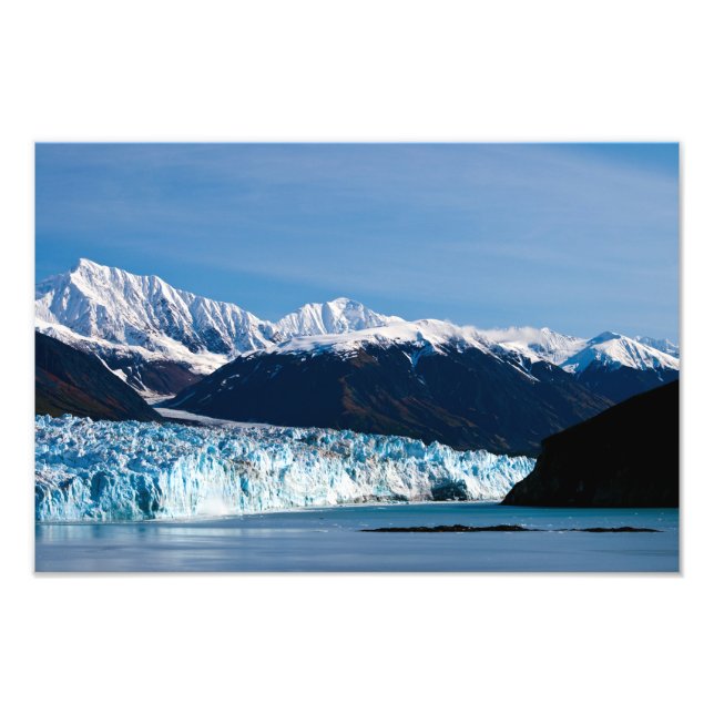 Hubbard Glacier, Alaska Photo print Fototryck (Framsidan)