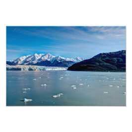 Hubbard Glacier, Alaska Photo print Fototryck