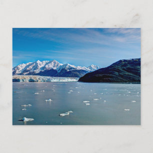 Hubbard Glacier, Alaska Postcard Vykort