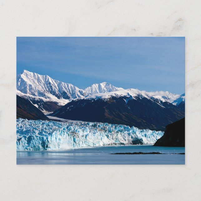 Hubbard Glacier, Alaska Postcard Vykort (Framsida)
