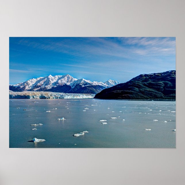 Hubbard Glacier, Alaska Poster (Framsidan)