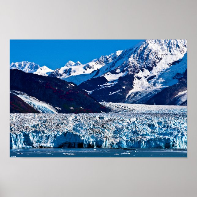 Hubbard Glacier, Alaska Poster (Framsidan)