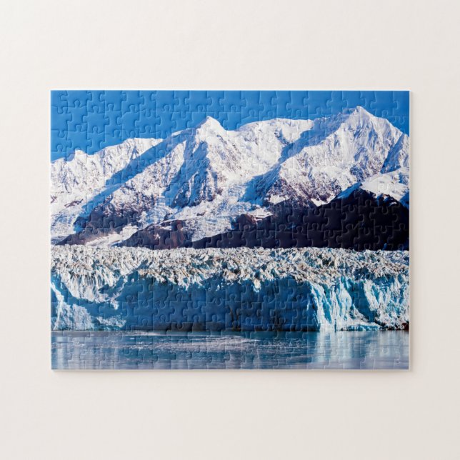 Hubbard Glacier Jigszle puzzle Pussel (Horisontell)