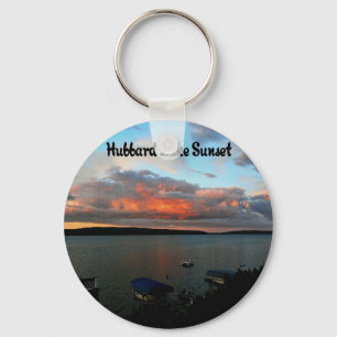 Hubbard Lake Michigan Nyckelring