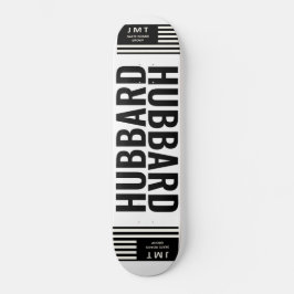 HUBBARD. Skuggbord Mini Skateboard Bräda 18,5 Cm