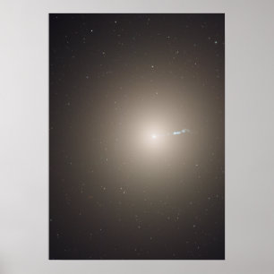 Hubble ACS-bild av Elliptical Galaxy M87 Poster