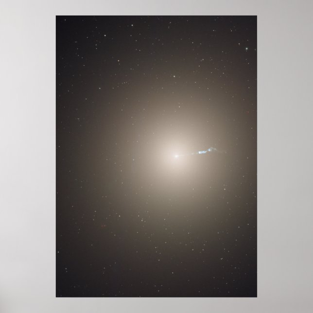 Hubble ACS-bild av Elliptical Galaxy M87 Poster (Framsidan)