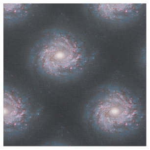 Hubble avbildar av en spiral galax tyg
