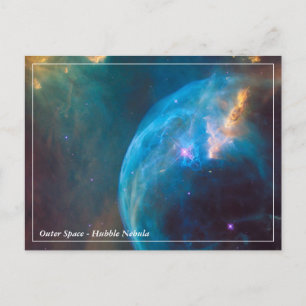 Hubble, Bubblan nebulosan / Rymdkort Vykort
