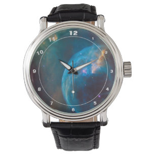 Hubble & Bubble Nebula - Rymden (bevakning) Armbandsur