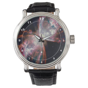 Hubble & Butterfly Nebula - Rymden (bevakning) Armbandsur