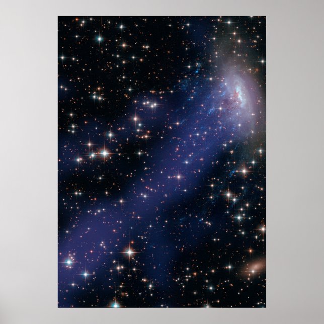 Hubble-Chandra Composite of ESO137-001 Poster (Framsidan)