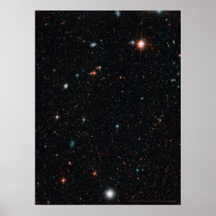 Hubble Deep Fält 18 x 24 (18 x 24) Poster