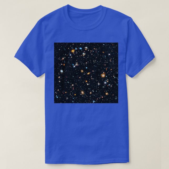 Hubble Extreme Deep Fält T Shirt (Design framsida)