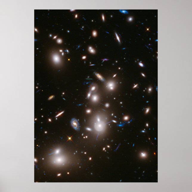 Hubble Frontier Field Abell 2744 Poster (Framsidan)