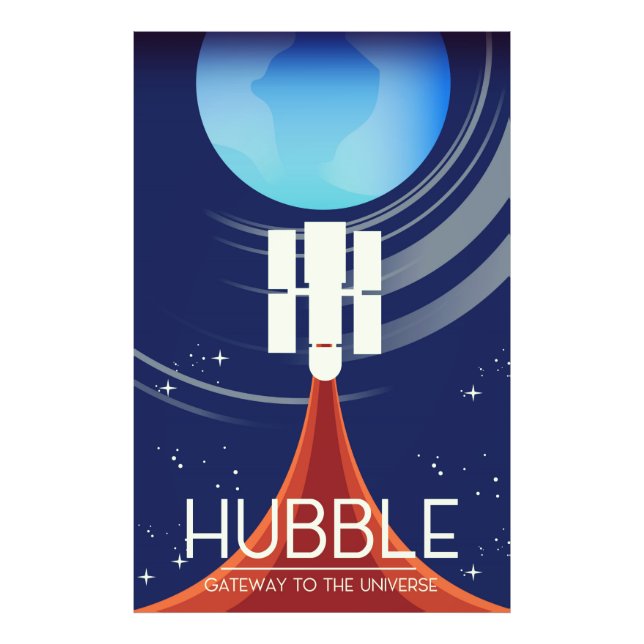 Hubble Gateway to the Universe Fototryck (Framsidan)