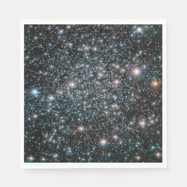 Hubble Heavy Metall Stars Cluster Pappersservett (Framsidan)