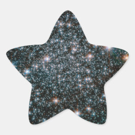 Hubble Heavy Metall Stars Cluster Stjärnformat Klistermärke