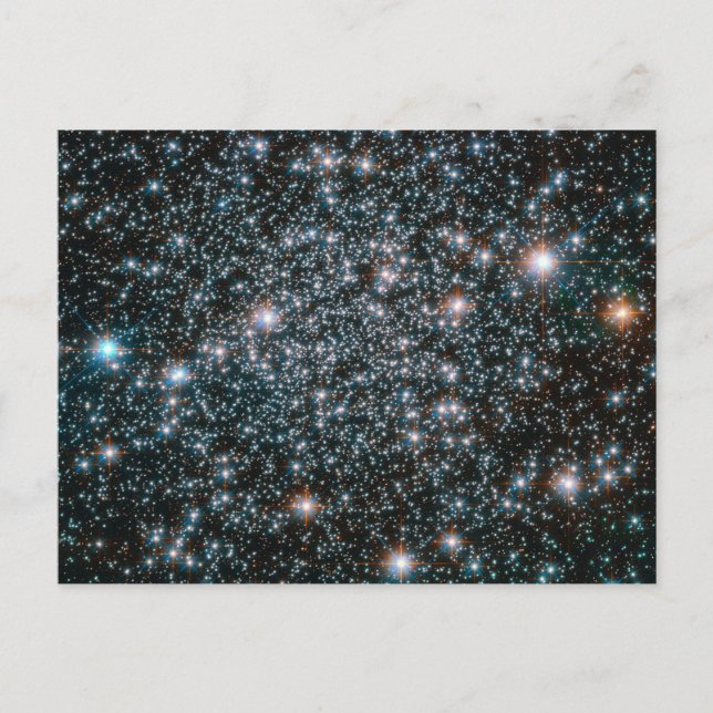 Hubble Heavy Metall Stars Cluster Vykort (Framsida)