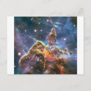 Hubble Image Deep Space Nebula Vykort