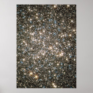 Hubble Image of M13's Nucleus Poster