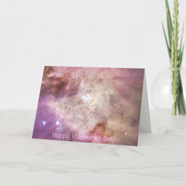 Hubble - Orion Nebula - Trapeziumstjärnor, Helgkort (Framsida)