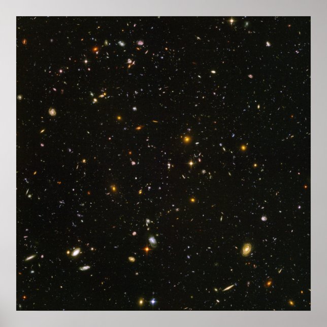 Hubble ser galaxies galore poster (Framsidan)
