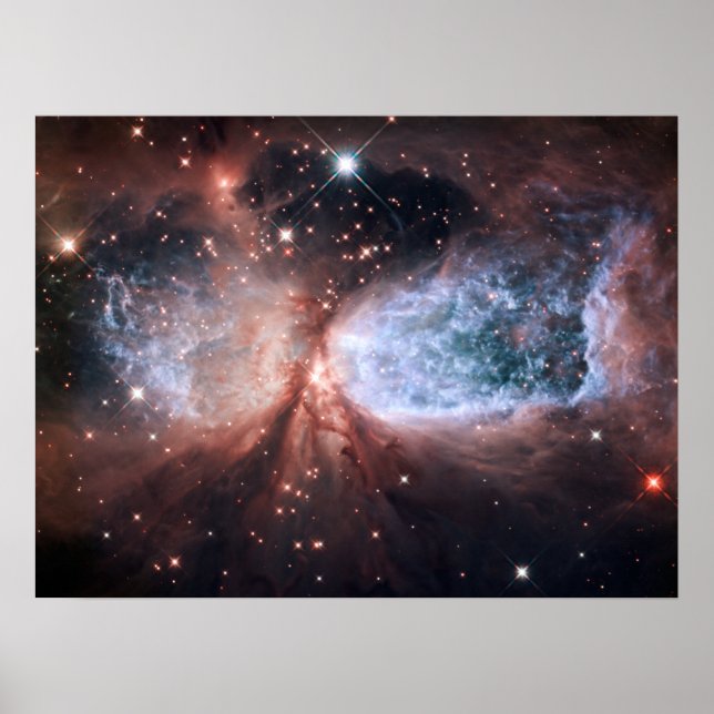 Hubble snöängel poster (Framsidan)