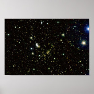 Hubble Space Telescope Deep Fält Poster