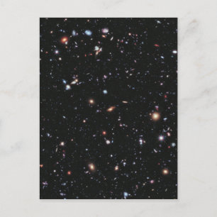 Hubble Space Telescope Fält i Galaxies Vykort