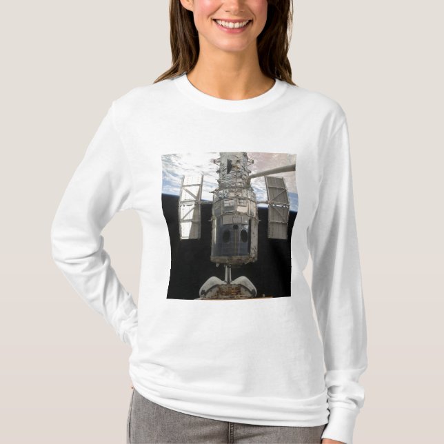 Hubble Space Telescope har släppts Tee Shirt (Framsida)