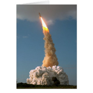 Hubble Space Telescope hiss utanför NASA Hälsningskort