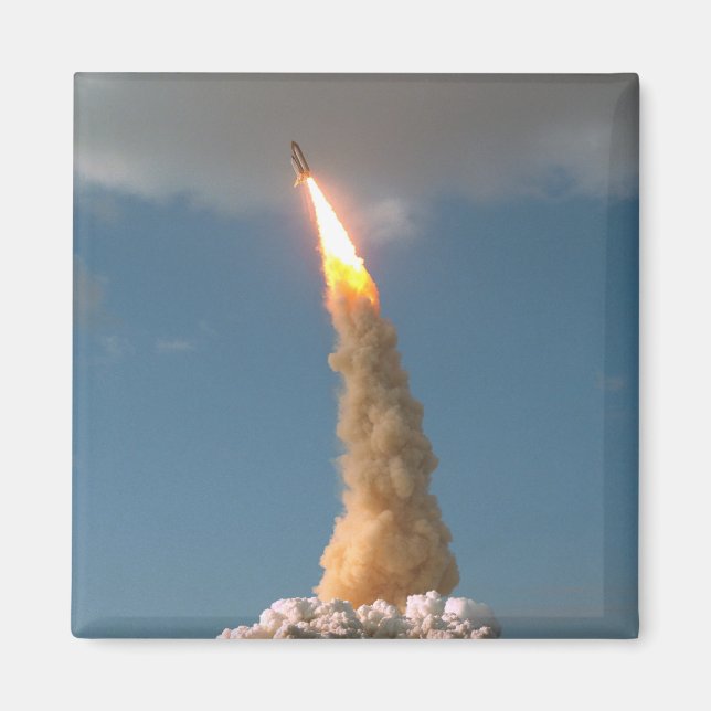 Hubble Space Telescope hiss utanför NASA Magnet (Framsidan)