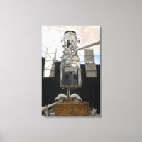 Hubble Space Telescope i Atlantis lastfack