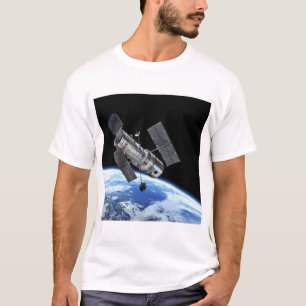 Hubble Space Telescope in Earth Orbit NASA Photo T-shirt