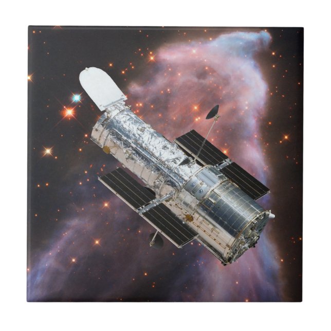 Hubble Space Telescope Kakelplatta (Framsidan)