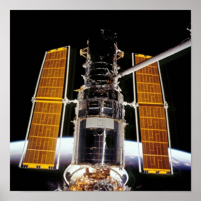Hubble Space Telescope Poster (Framsidan)