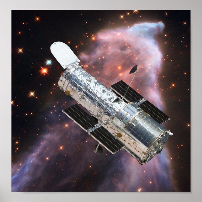Hubble Space Telescope Poster (Framsidan)