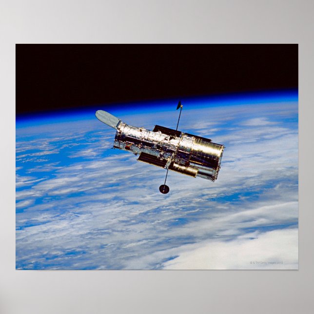 Hubble Space Telescope Poster (Framsidan)