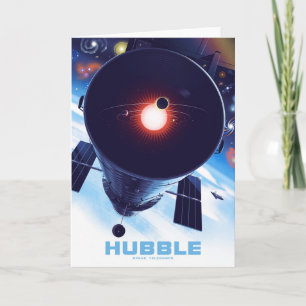 Hubble Space Telescope Poster. Kort