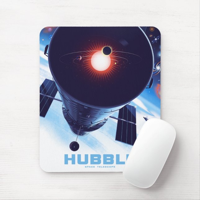 Hubble Space Telescope Poster. Musmatta (Med mus)