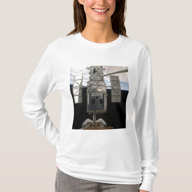 Hubble Space Telescope Space Shuttle Atlant Tee (Framsida)