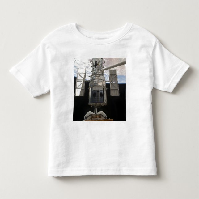 Hubble Space Telescope Space Shuttle Atlant Tee Shirt (Framsida)