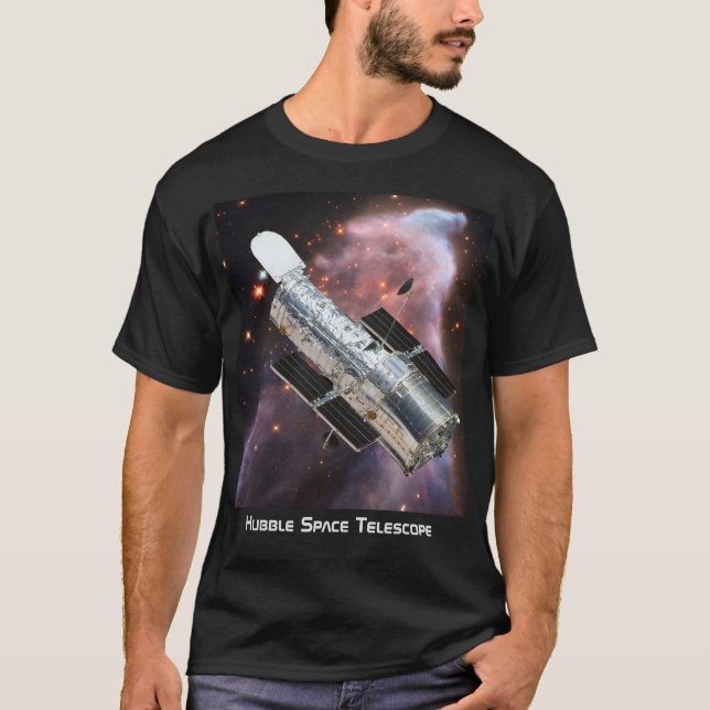 Hubble Space Telescope T Shirt (Framsida)