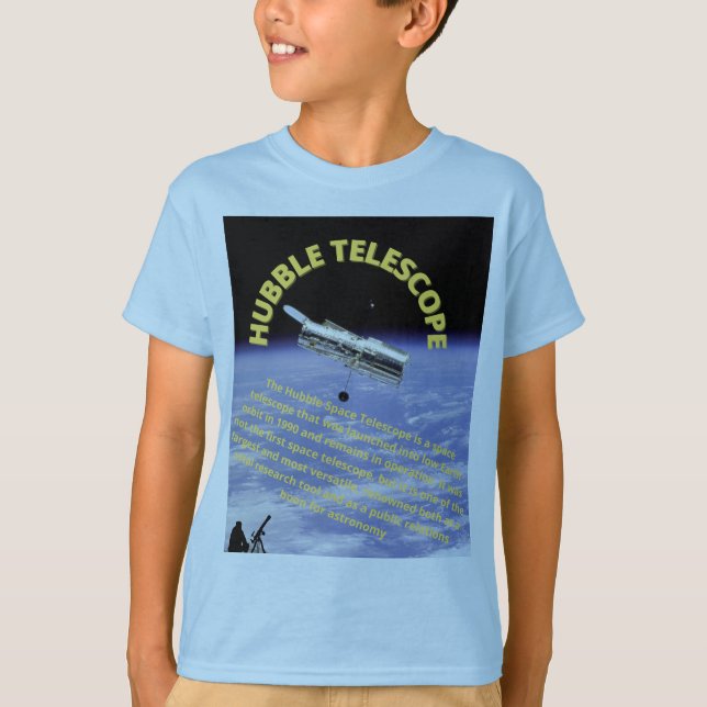 Hubble Telescope T Shirt (Framsida)