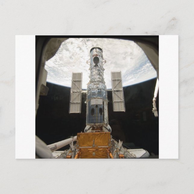 Hubble telescope vykort (Framsida)